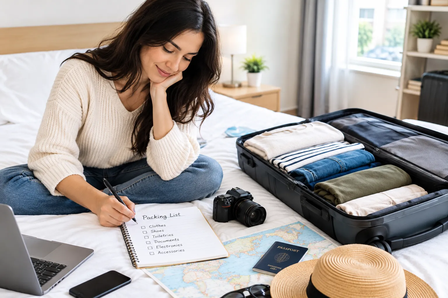 Use Smart Folding and Rolling Techniques — How to Pack a Suitcase